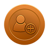Бейдж Инфлюенсер Crypto Traders Calculator